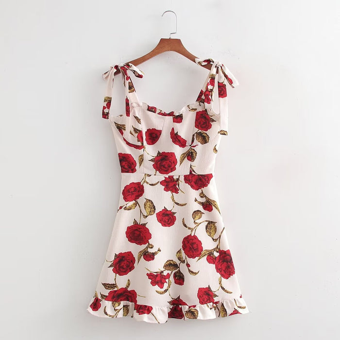 Floral Cami Dress for Women Summer French Dress