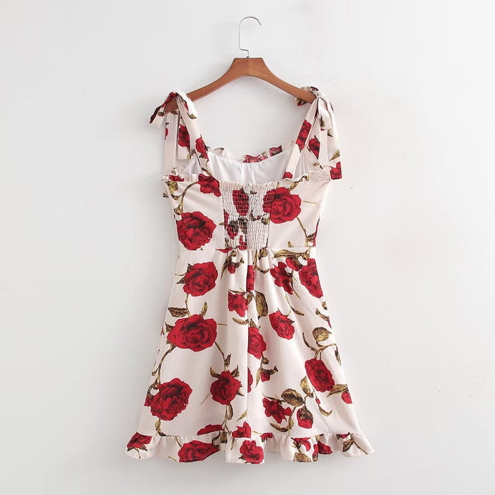 Floral Cami Dress for Women Summer French Dress