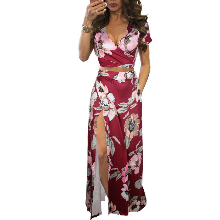 Boutique Classic Floral Two Piece Set