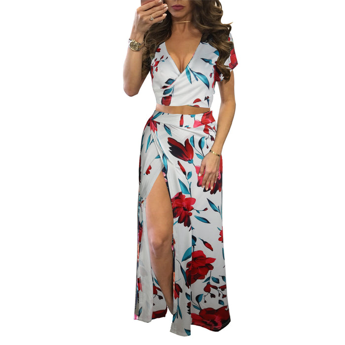 Boutique Classic Floral Two Piece Set