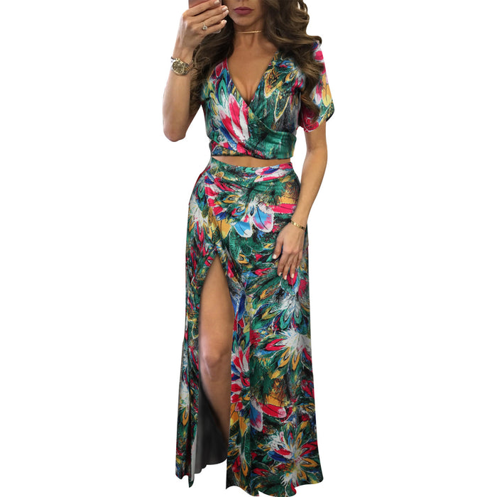 Boutique Classic Floral Two Piece Set