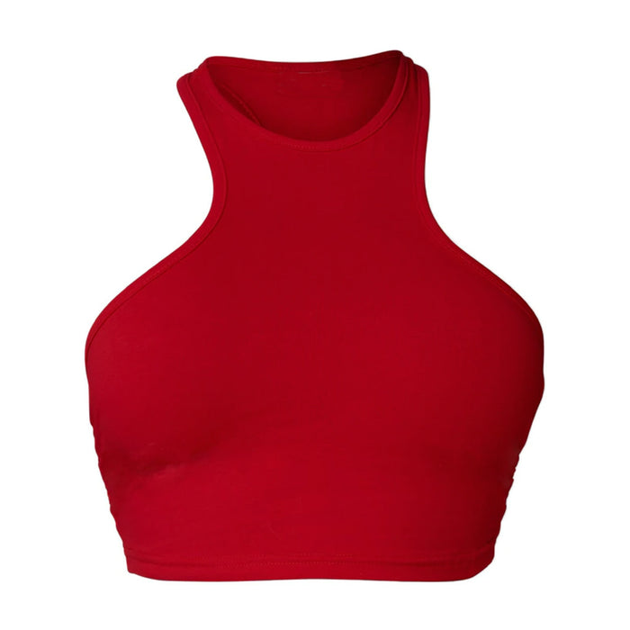 Women Solid Color Vest Women Wear Top