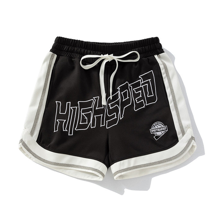 Summer Shorts Mesh Short Length Pants Oversize Loose Professional Basketball Quick Drying Breathable below the Knee