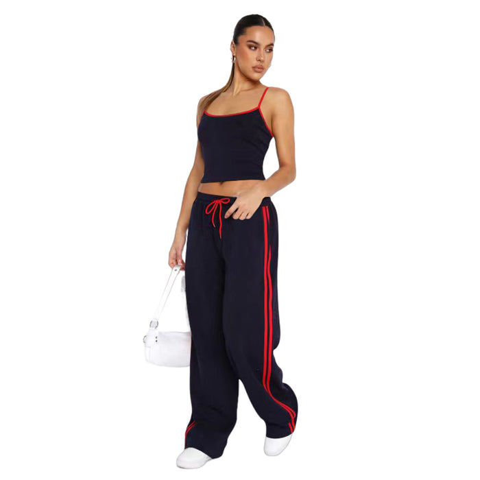 Women Clothing Sexy Sling Pull Two Piece Women Clothing