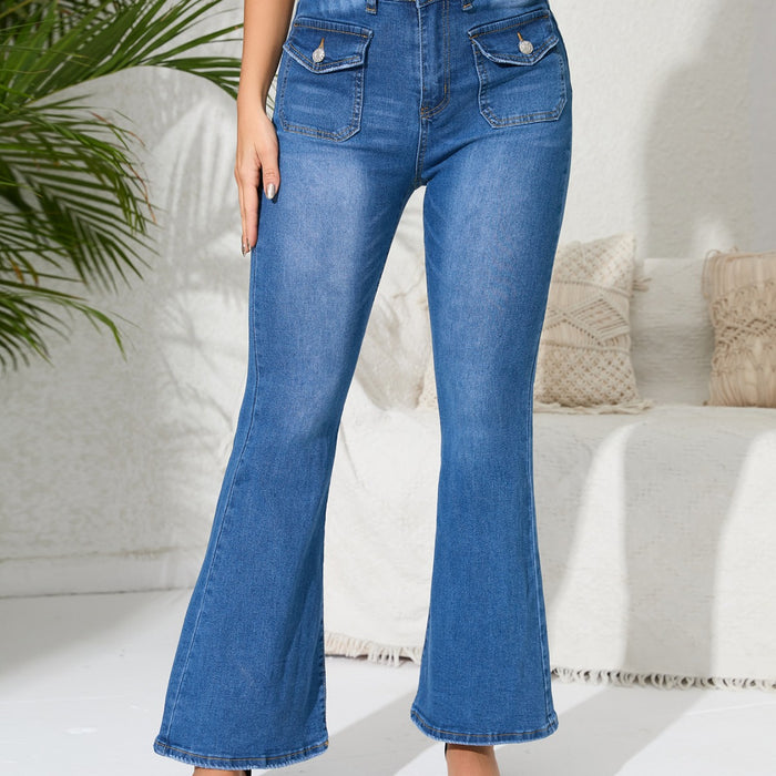 Special High Waist Stretch Slimming Bootcut Pants Jeans for Women