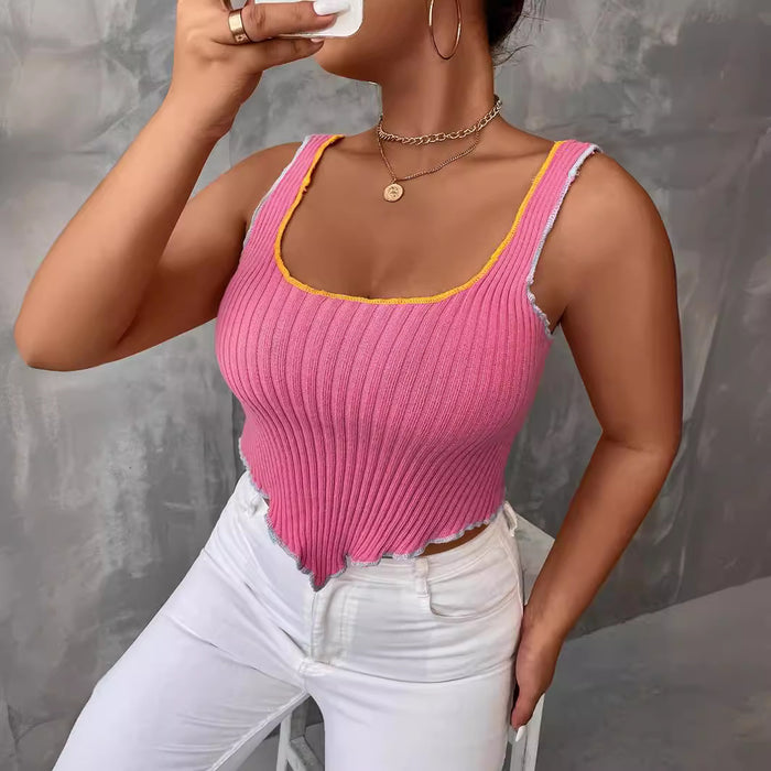 Sweater Bottoming Sleeveless Camisole Summer Women Custom Sweater