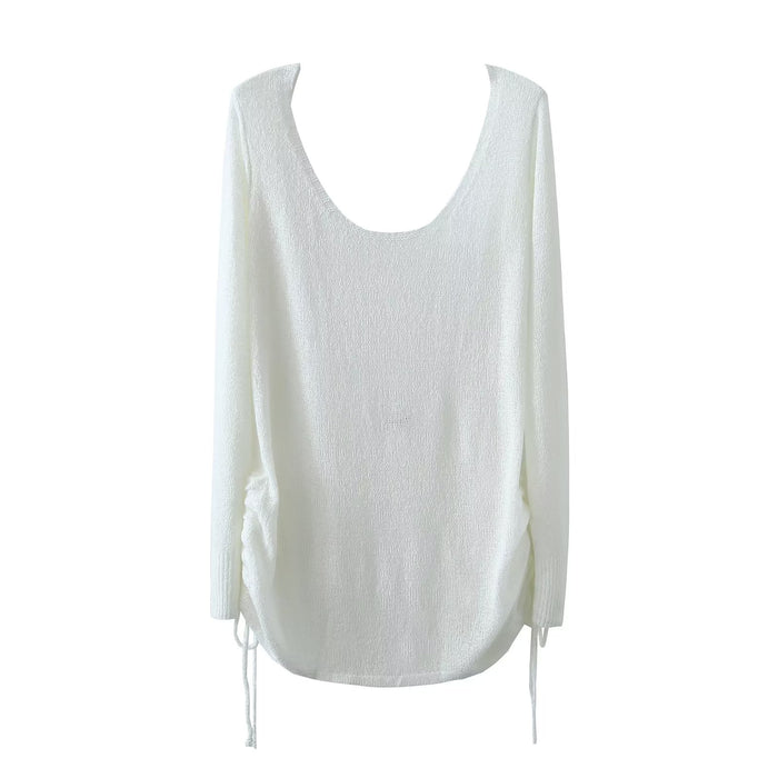 Spring And Summer Amazon New Knit Strap Halter Top Sexy Loose Vest Dress